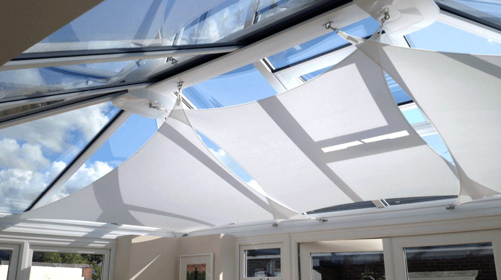 Cooling & Shading your Conservatory, Orangery or Sunny Glazed Roof Spaces